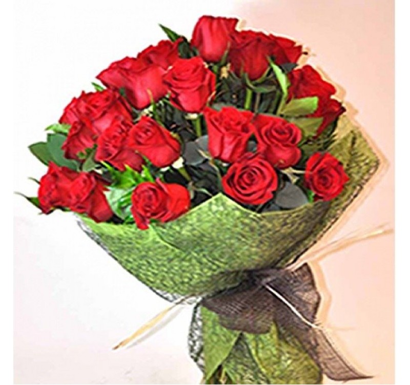 24 Red roses Valentines