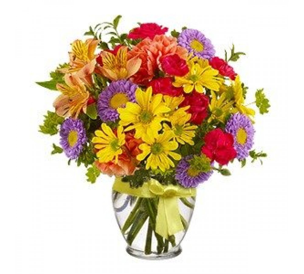 Mixed Seasonal Flowers Bouquet 