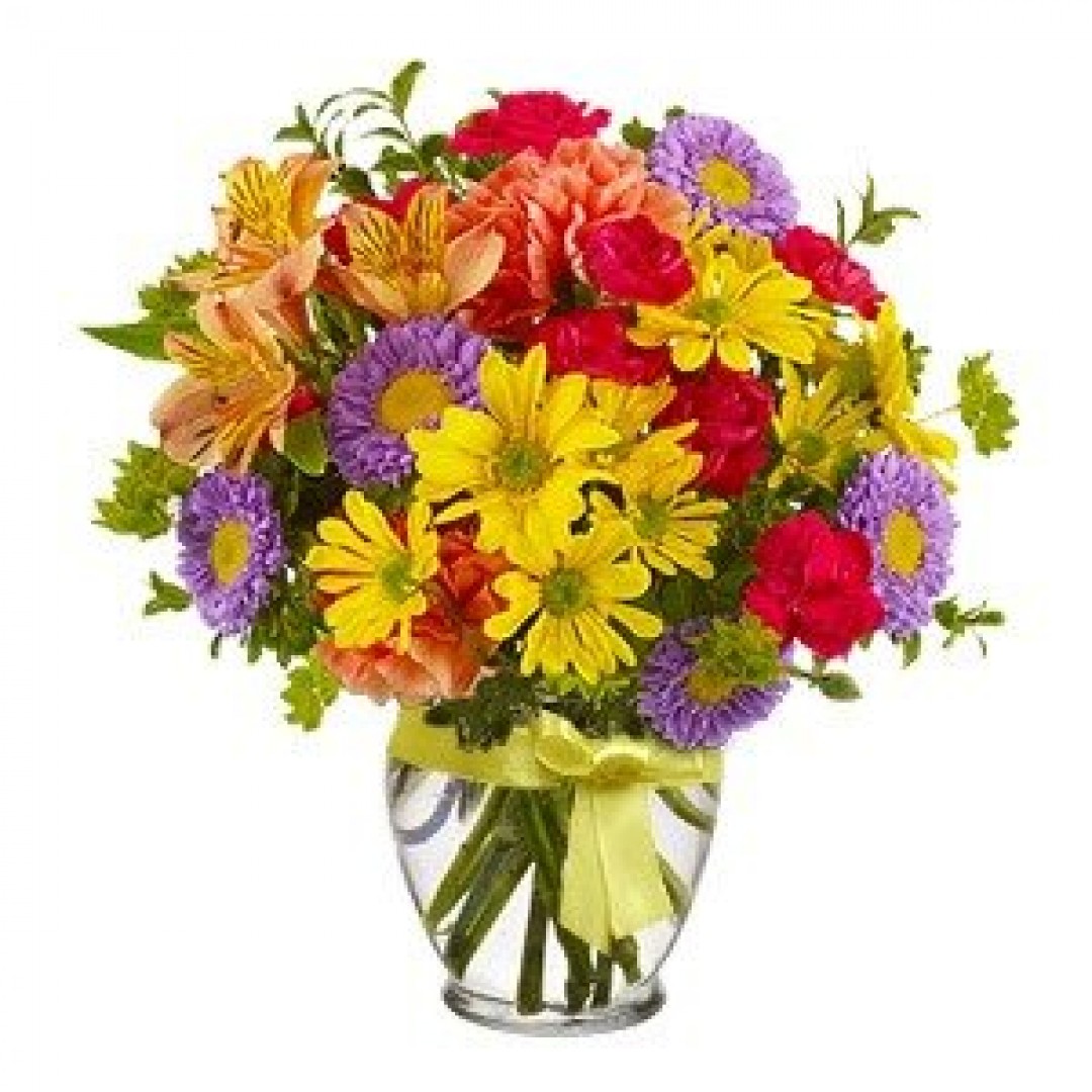 Mixed Seasonal Flowers Bouquet 